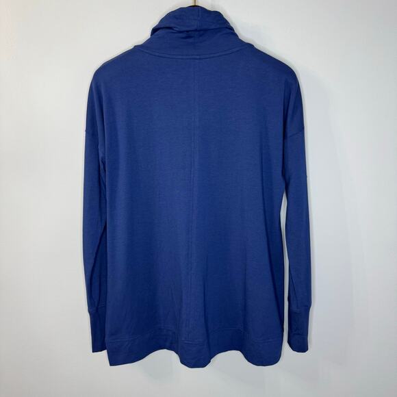 Southern Tide Scuba Cowl Neck Pullover Casual Blue Cotton Preppy Men's Sz Medium - Picture 8 of 9